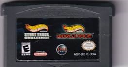 Hot Wheels Stunt Track Challenge and World Race - Amerikansk - GameBoy Advance spil (B Grade) (Genbrug)